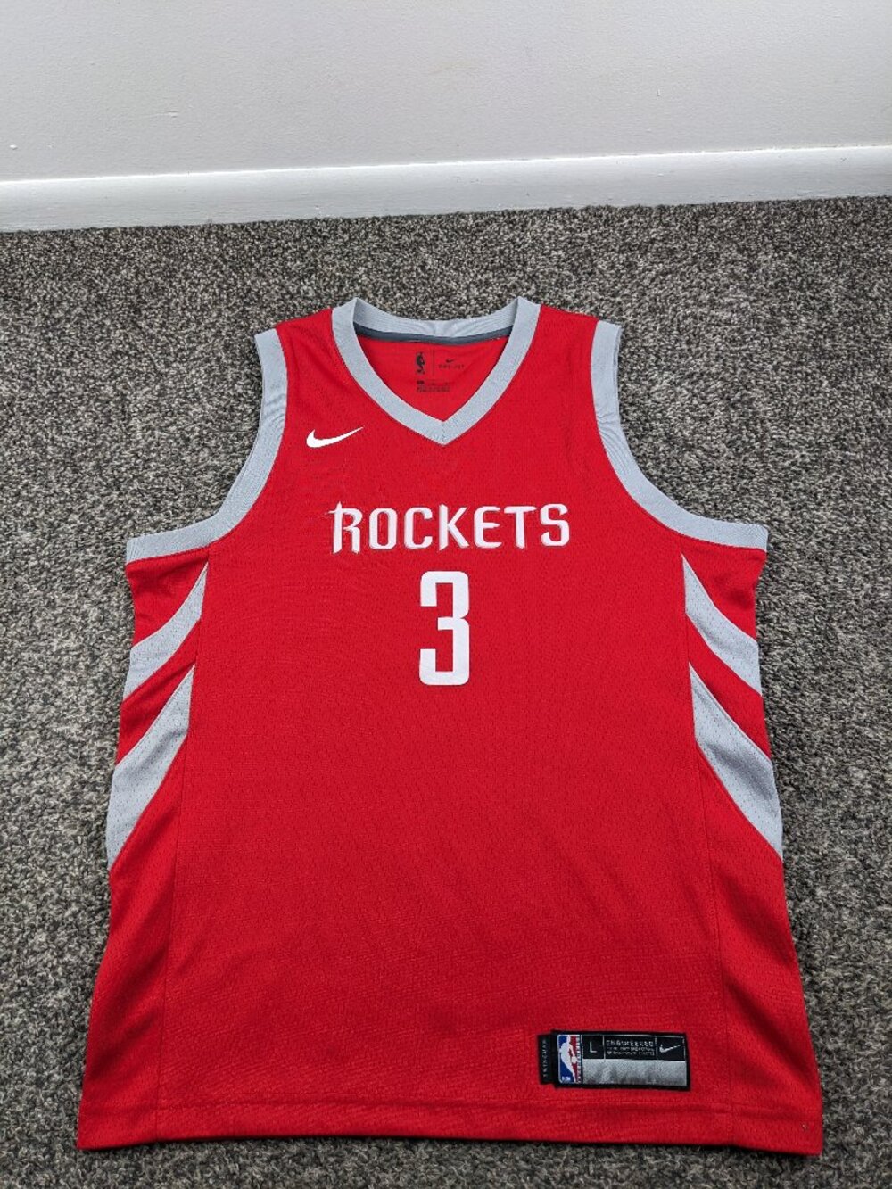 Chris Paul Jersey Houston Rockets Nike Swingman Red Youth Boys Large